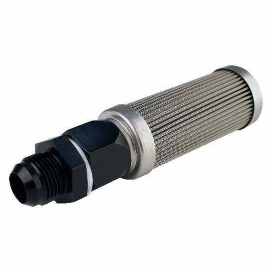 Aeromotive 12613 100-micron Stainless Steel Bulkhead Fuel Filter - Fuel Filters Car Part People
