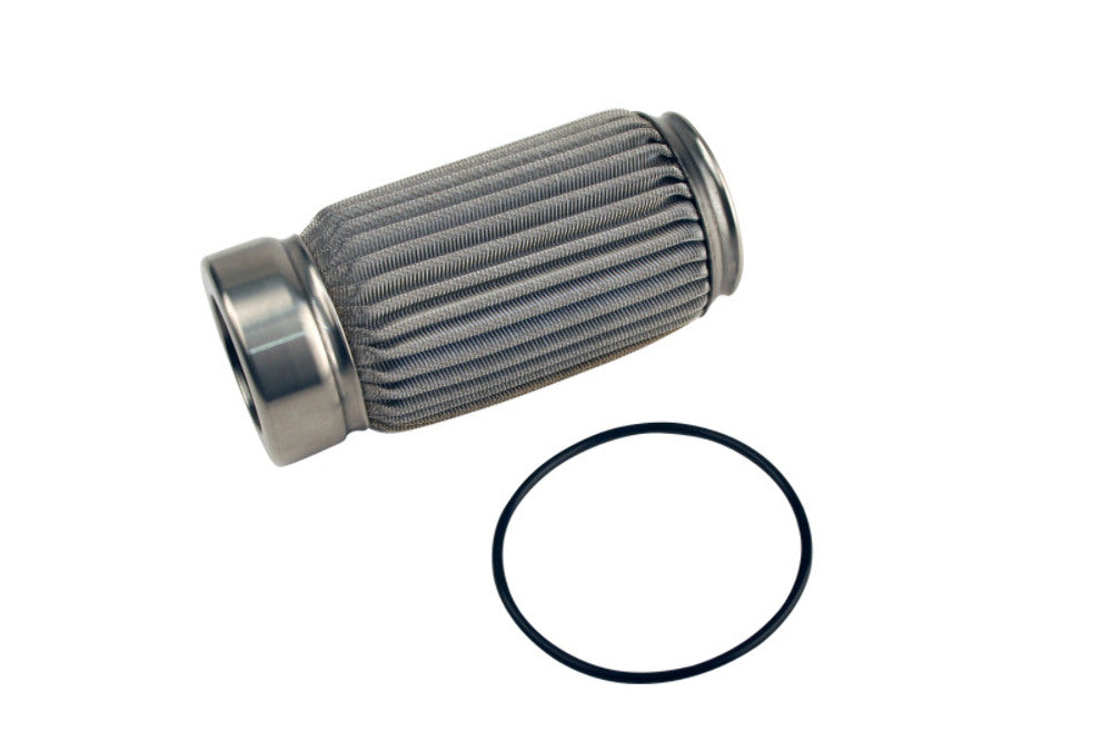 Aeromotive 12614 100micron Stainless Mesh Crimp Construction Replacement Element - Fuel Filters Car Part People