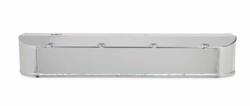 Quick Fuel Fabricated Aluminum Valve Cover - Big Block Chevy - Silver  128-22QFT