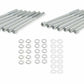 Quick Fuel Fabricated Aluminum Valve Cover - Big Block Chevy - Silver  128-22QFT
