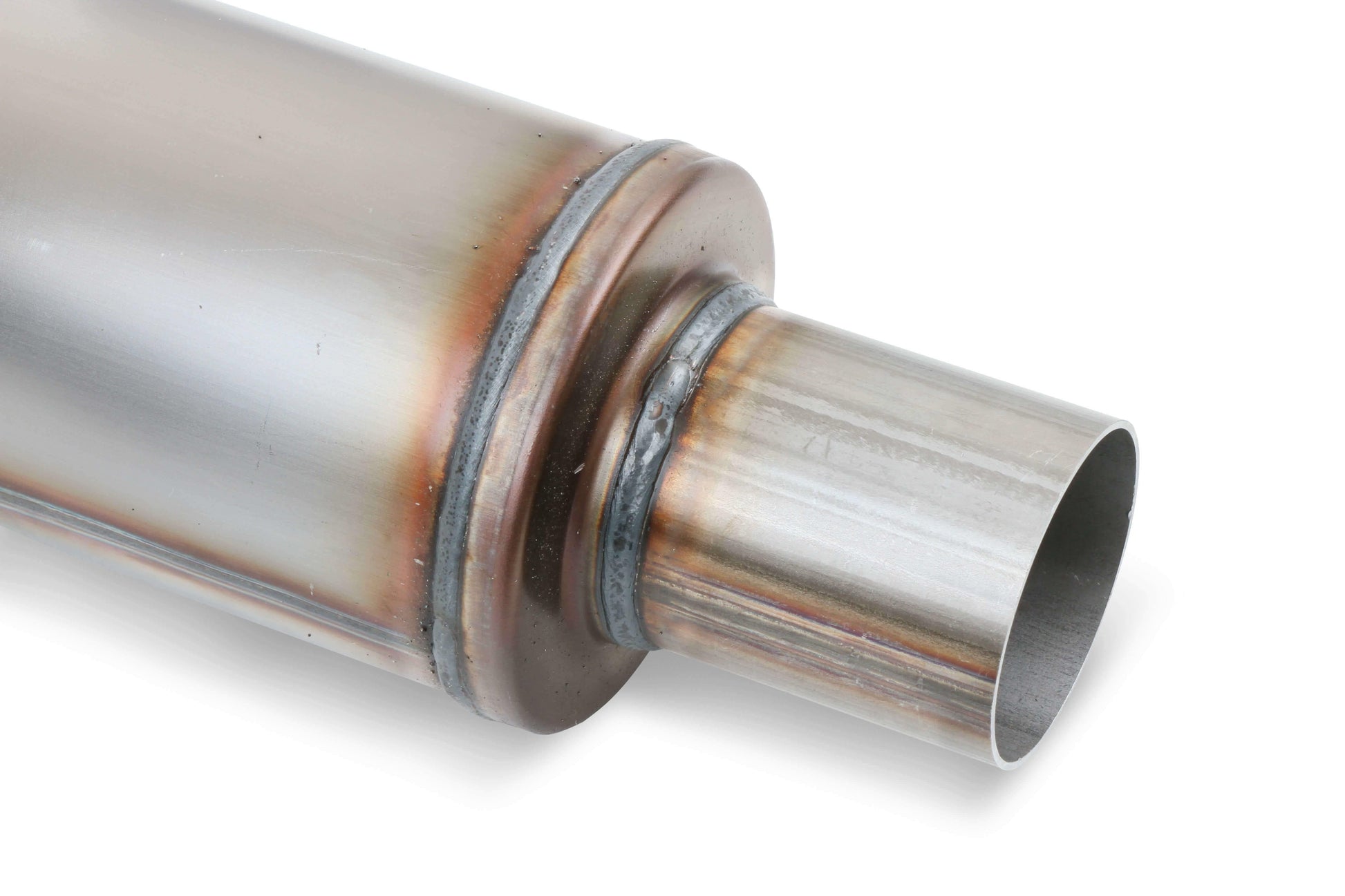 Flowmonster 12867-FM Flowmonster 409SS Round Case Absorption Muffler - Performance Mufflers Car Part People