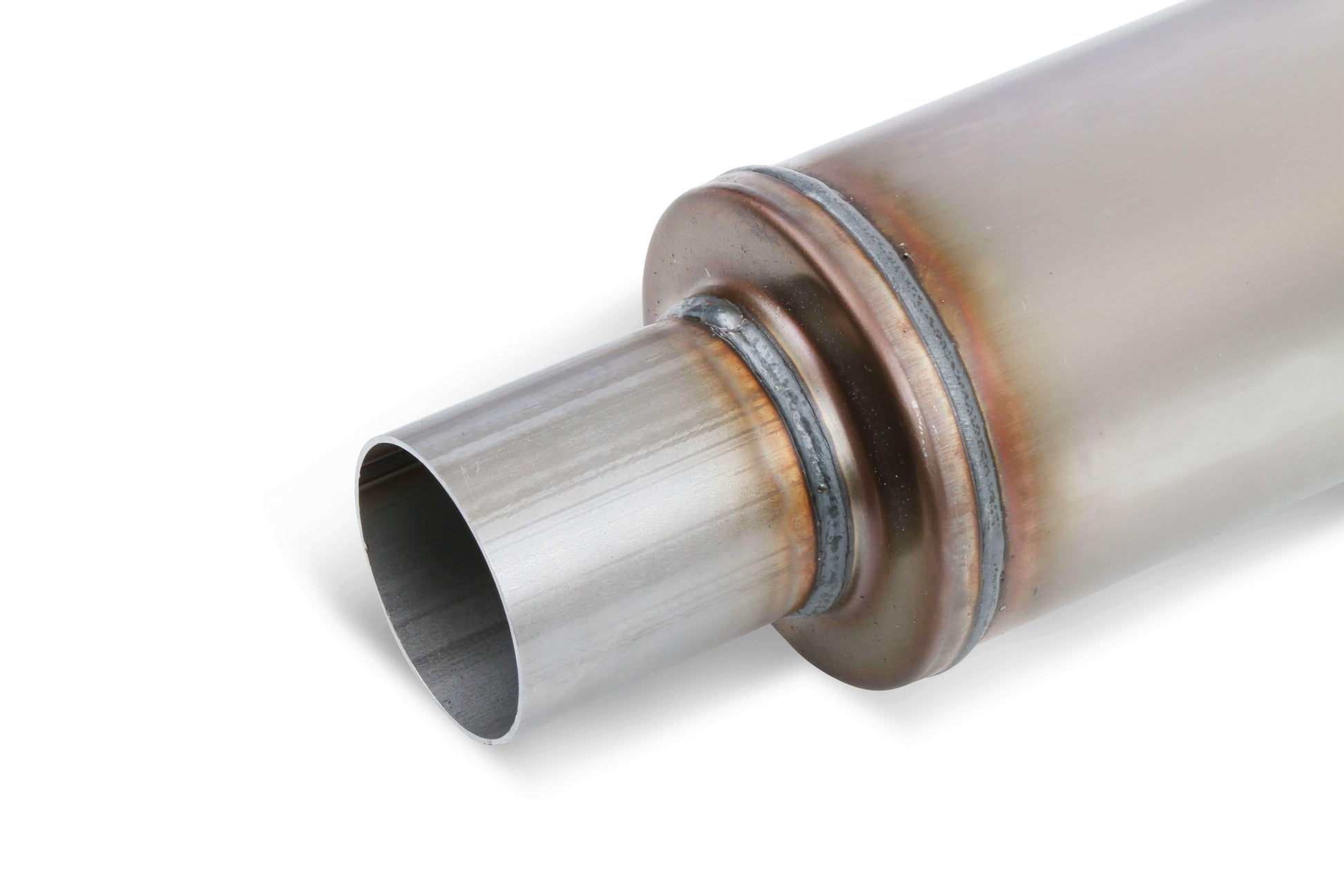 Flowmonster 12867-FM Flowmonster 409SS Round Case Absorption Muffler - Performance Mufflers Car Part People