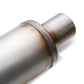 Flowmonster 12867-FM Flowmonster 409SS Round Case Absorption Muffler - Performance Mufflers Car Part People
