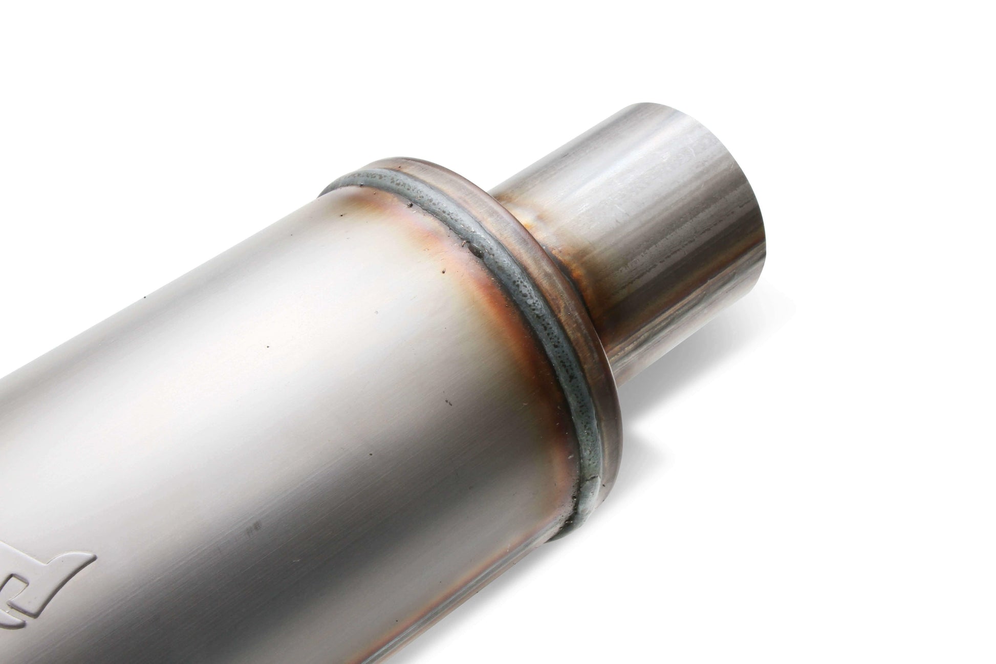 Flowmonster 12867-FM Flowmonster 409SS Round Case Absorption Muffler - Performance Mufflers Car Part People