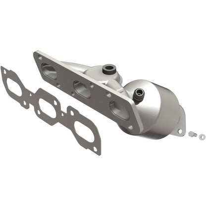 Catalytic Converter with Integrated Exhaust Manifold for HM Grade Federal / EPA Compliant Direct-Fit Manifold Catalytic