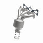 Catalytic Converter with Integrated Exhaust Manifold for HM Grade Federal / EPA Compliant Direct-Fit Manifold Catalytic