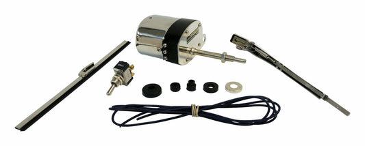 Vintage - Stainless Stainless Wiper Motor Kit - 12VST