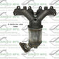 1996-2000 Honda Civic Catalytic Converter 13096