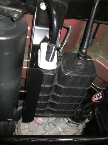 2007-2017 Jeep Wrangler Heat Shield; Charcoal Canister Kit; Black-131011