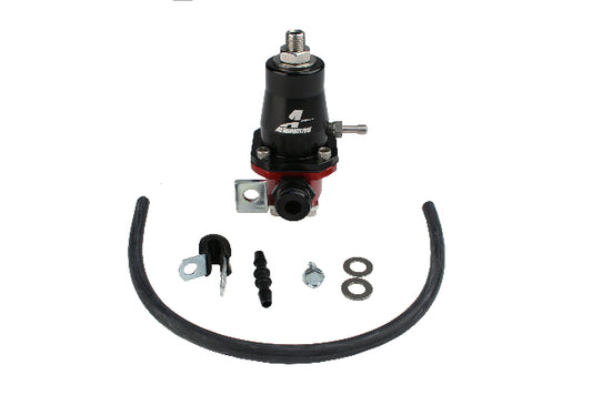 Fuel Pressure Regulator Adjustable Fuel Pressure Universal Fit Aeromotive 13106-BGPL