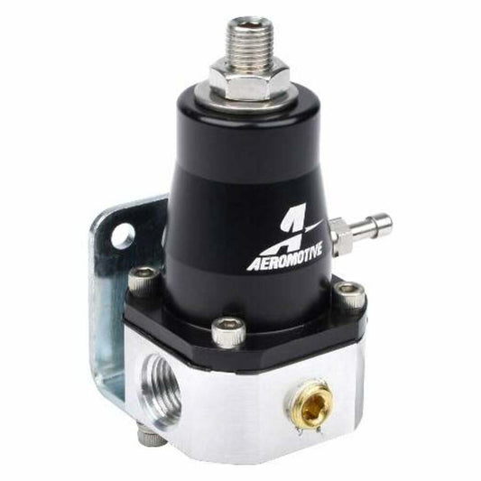 Aeromotive 13129 Compact EFI Regulators - Silver / Black - Fuel Injectors and Parts Car Part People