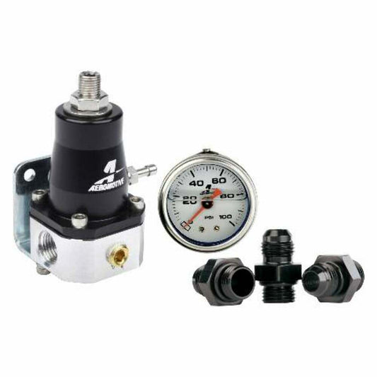 Aeromotive 13130 Compact EFI Regulator and Fitting Kit - Fuel Injectors and Parts Car Part People