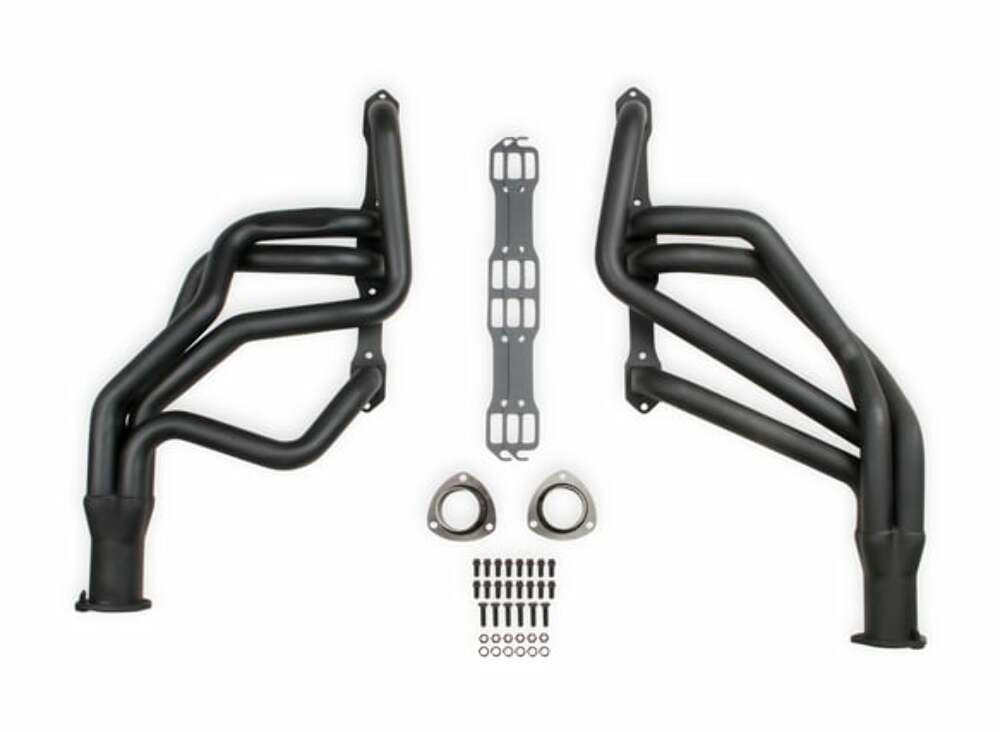 Flowtech Long Tube Header - Black Paint  - 13130FLT