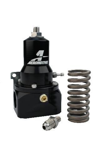Fuel Pressure Regulator Adjustable Fuel Pressure Universal Fit Aeromotive 13132-BGPL