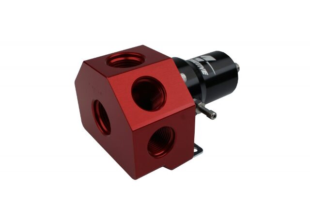 Fuel Pressure Regulator Adjustable Fuel Pressure Universal Fit Aeromotive 13133-BGPL