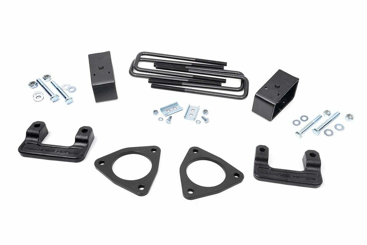 Fits GMC Sierra 1500 Denali 2&4WD (2014-2018) 2.5" Lift Kit; Magneride; 1314