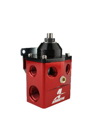 Fuel Pressure Regulator Adjustable Fuel Pressure Universal Fit Aeromotive 13203-BGPL