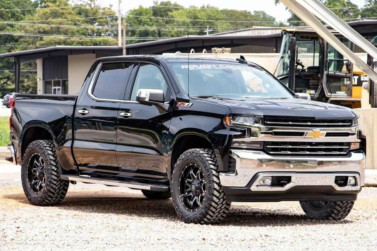 Fits Chevy Silverado & GMC Sierra 1500 2&4WD (2019-2024) 2" Leveling Kit; 1323