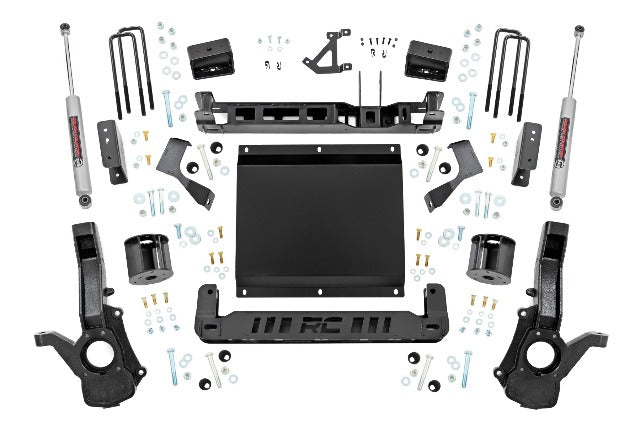 Fits Chevy/GMC Canyon/Colorado 4WD (2023-2024) 4 Inch Lift Kit; N3 Shocks; 13230