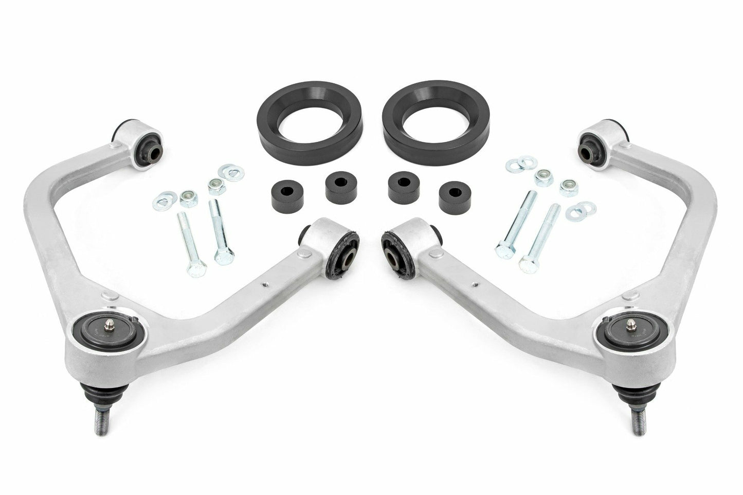 Fits GMC Sierra 1500 4WD (19-24) 1.75" Leveling Kit; Forged Alum UCA; AT4; 1325