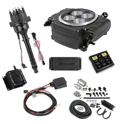 1958 Chevrolet Biscayne Sniper 2 EFI Bundle with HyperSpark Ignition System 550-511-3PK-SBC