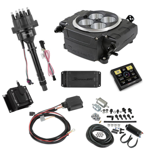 1958 Chevrolet Biscayne Sniper 2 EFI Bundle with HyperSpark Ignition System 550-511-3PK-SBC