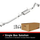 2007-2008 Chevy Silverado 1500 Direct-Fit Replacement Exhaust System 106-0464