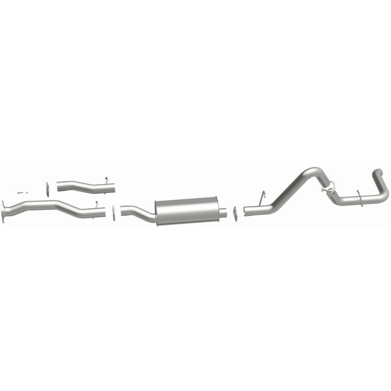 Fits 1994-1995 Chevrolet C1500 Suburban Direct-Fit Replacement Exhaust 106-0740