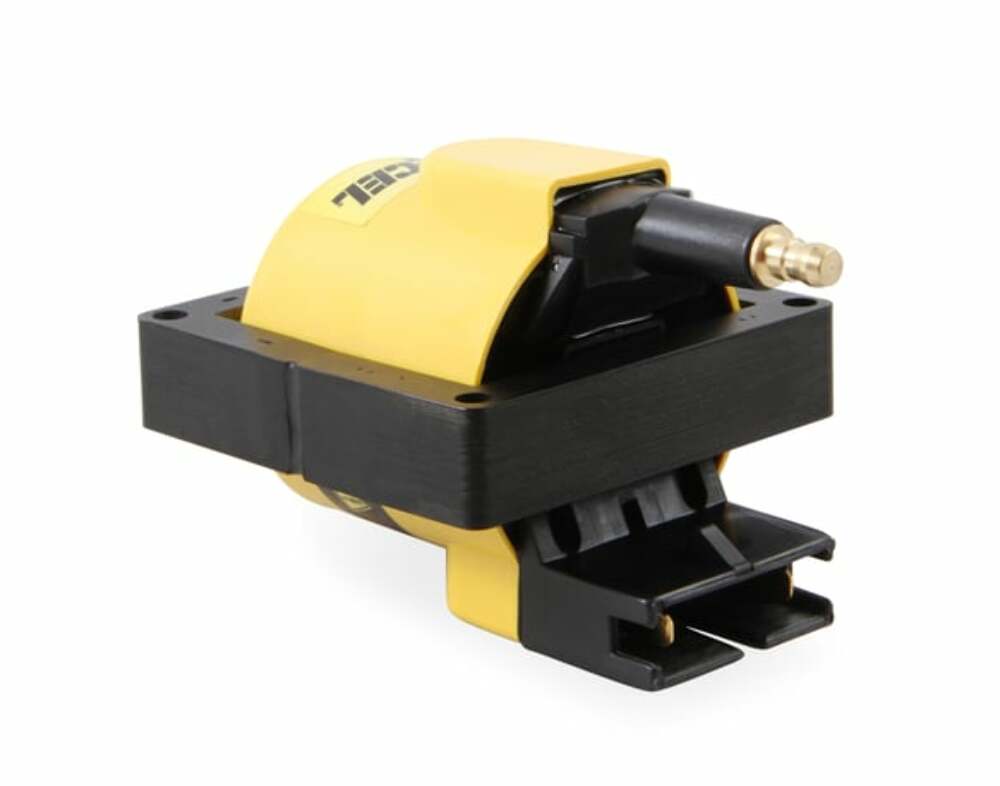ACCEL Ignition Coil - SuperCoil - 1984-1998 Ford EEC-IV-Yellow-Individual-140012