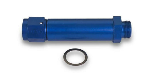 140026DEM Demon Dual Feed Bowl Inlet Fitting -6 AN, 9/16-24, swivel end