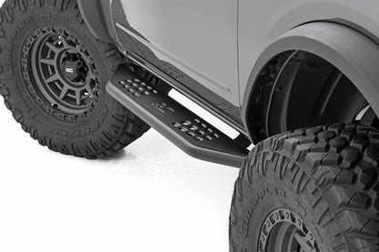 Fits Ford Bronco (21-24) OV2 Running Boards; Side Step Bars; 2-Door; 14004