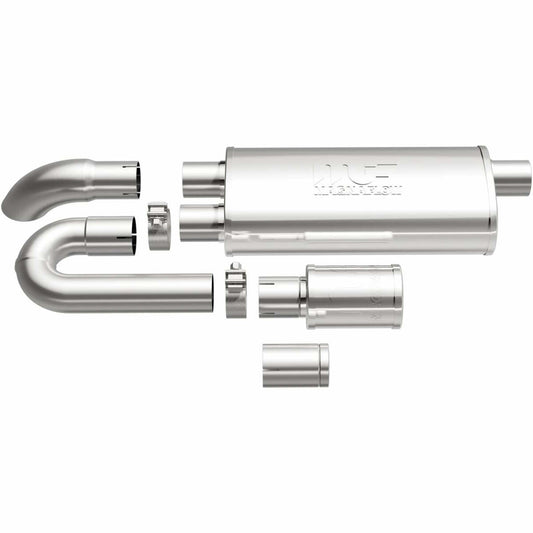 5 X 8in. Oval Straight-Through Performance Exhaust Muffler 14006 Magnaflow - Performance Mufflers Car Part People