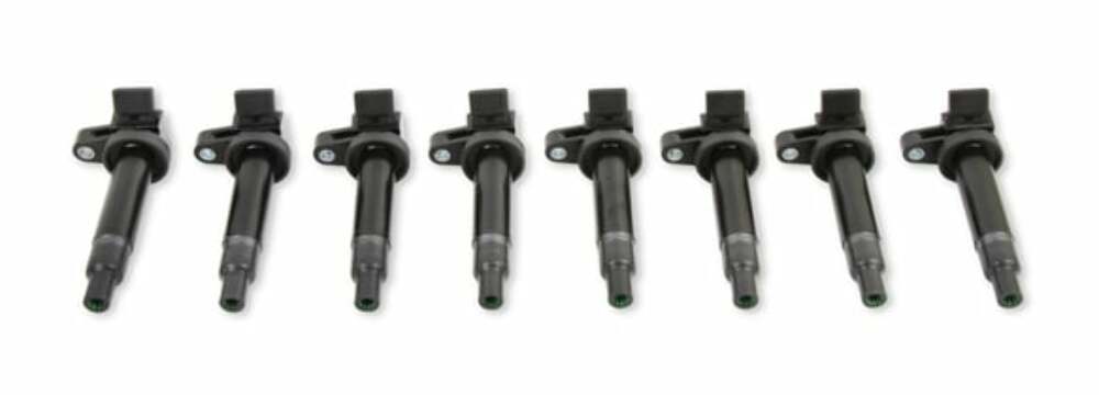 Accel Ignition Coils-98-10 Toyota,4.7L/Lexus 4.3L,V8 Engines,Black-140083K-8
