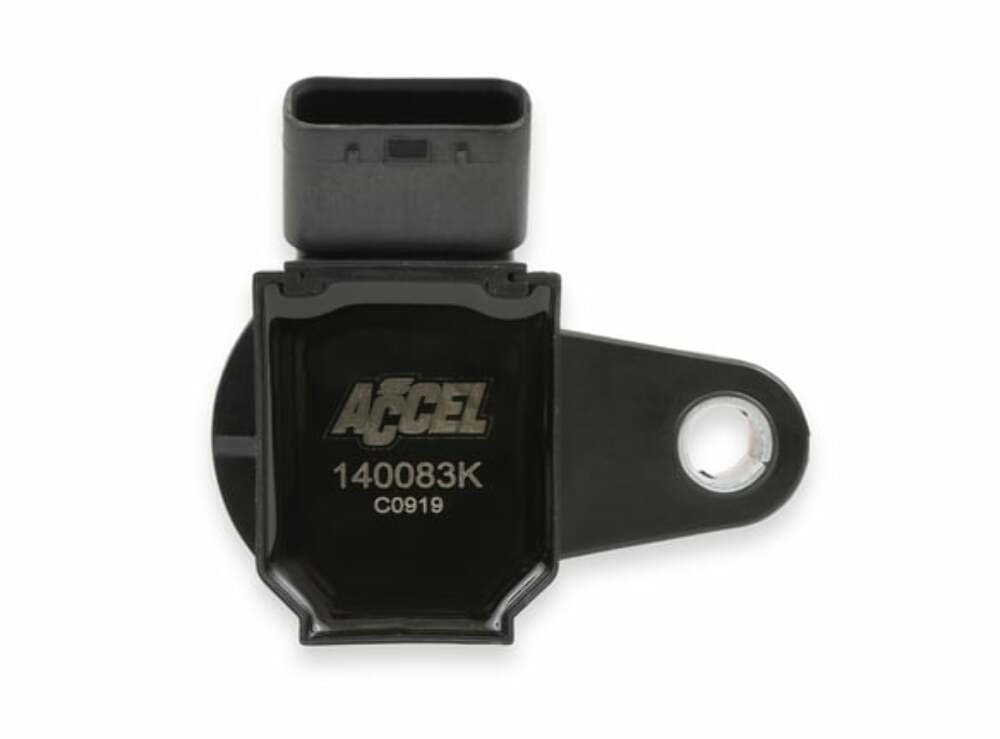 Accel Ignition Coils-98-10 Toyota,4.7L/Lexus 4.3L,V8 Engines,Black-140083K-8