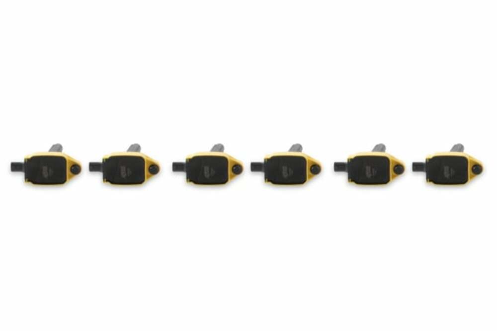 ACCEL Ignition Coil-SuperCoil-2011-2016 Mopar-3.6L V6-Yellow-6-Pack-140648-6