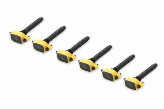 ACCEL Ignition Coil-SuperCoil-2011-2016 Mopar-3.6L V6-Yellow-6-Pack-140648-6