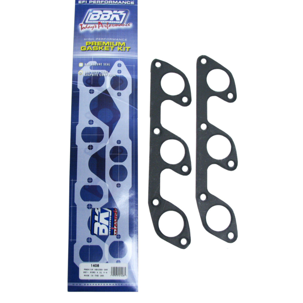 Premium Header Gasket Set Fits Ford 4.0L V6 (Pair)-1408 - Car Part People