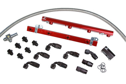 Fuel Injection Fuel Rail EFI Fuel Rail Vehicle Specific Fit Aeromotive 14119-BGPL