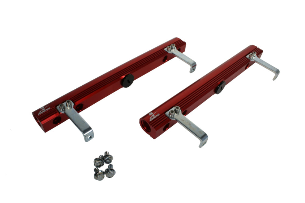 Aeromotive 14148 Edelbrock SBC Victor E Fuel Rail Kit - Fuel Injectors and Parts Car Part People
