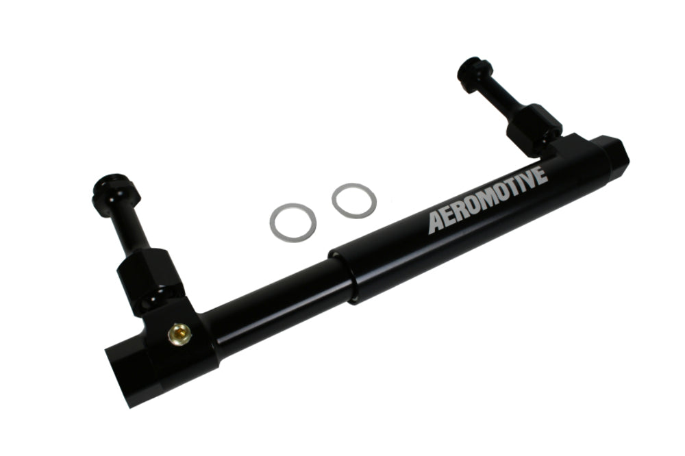 Aeromotive 14201 Dual Action Adjustable Fuel Log (Std Holley Style) - Fuel Injectors and Parts Car Part People