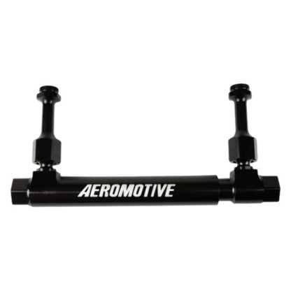 Aeromotive 14201 Dual Action Adjustable Fuel Log (Std Holley Style) - Fuel Injectors and Parts Car Part People