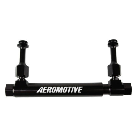 Aeromotive 14201 Dual Action Adjustable Fuel Log (Std Holley Style)