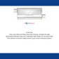 Universal Performance Muffler Mag SS 18X5X8 2.25 O/O 14262 Magnaflow