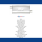 Universal Performance Muffler Mag SS 18X5X8 2.25 O/O 14262 Magnaflow