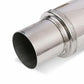 Flowmonster Round Performance Muffler 2.5 Inlet/ 2.5 Outlet 14416-FM Polished St - Performance Mufflers Car Part People
