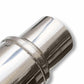 Flowmonster Round Performance Muffler 2.5 Inlet/ 2.5 Outlet 14416-FM Polished St - Performance Mufflers Car Part People