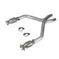 Fits Mustang V6 Short Mid X Pipe W/ Converters For Use W/ 1642/0 Headers-1461