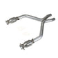 Fits Mustang V6 Short Mid X Pipe W/ Converters For Use W/ 1642/0 Headers-1461 - Car Part People