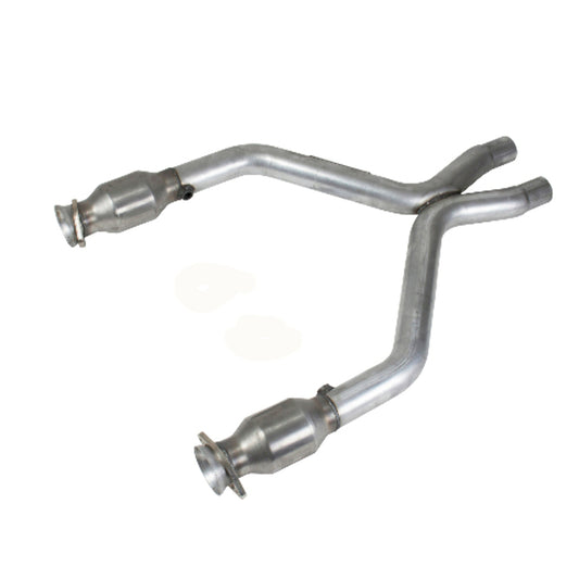 Fits Mustang V6 Short Mid X Pipe W/ Converters For Use W/ 1642/0 Headers-1461 - Car Part People