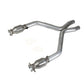 Fits Mustang V6 Short Mid X Pipe W/ Converters For Use W/ 1642/0 Headers-1461